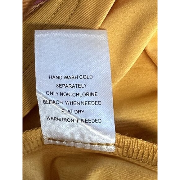 Daniel Rainn Mezzie Halter Neck Dress~Size XS~Yellow Floral Midi~NWT ~ L1 07 - Picture 12 of 12